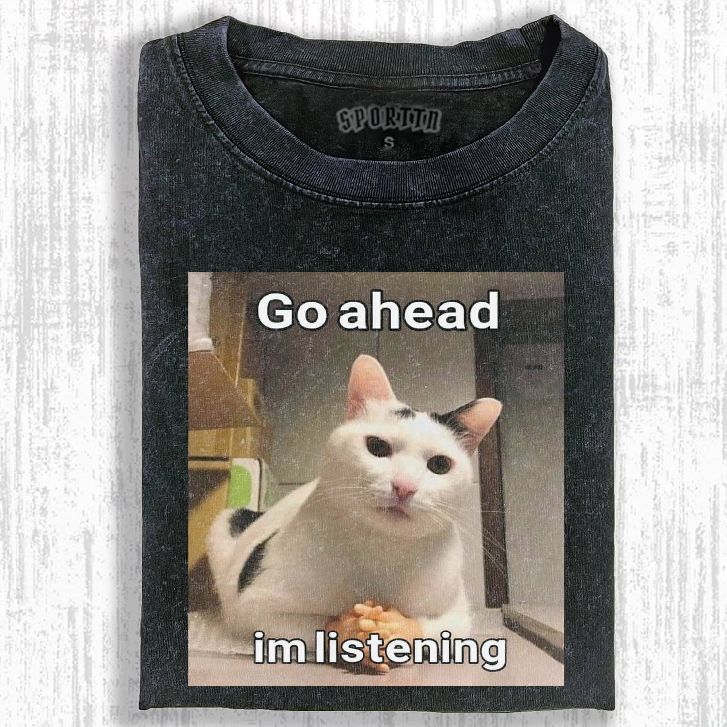 CAT MEME ICON T-SHIRT-ShawnCraft