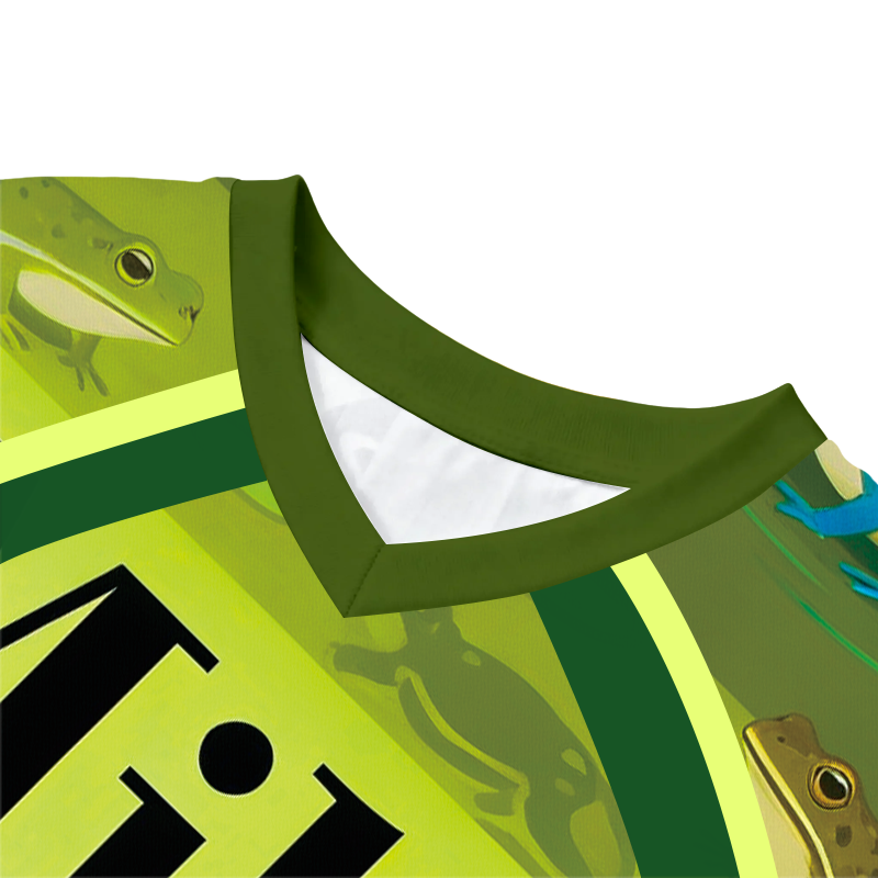 Man I Love Frogs Meme Long Sleeve Graphic Print T-Shirt-ShawnCraft