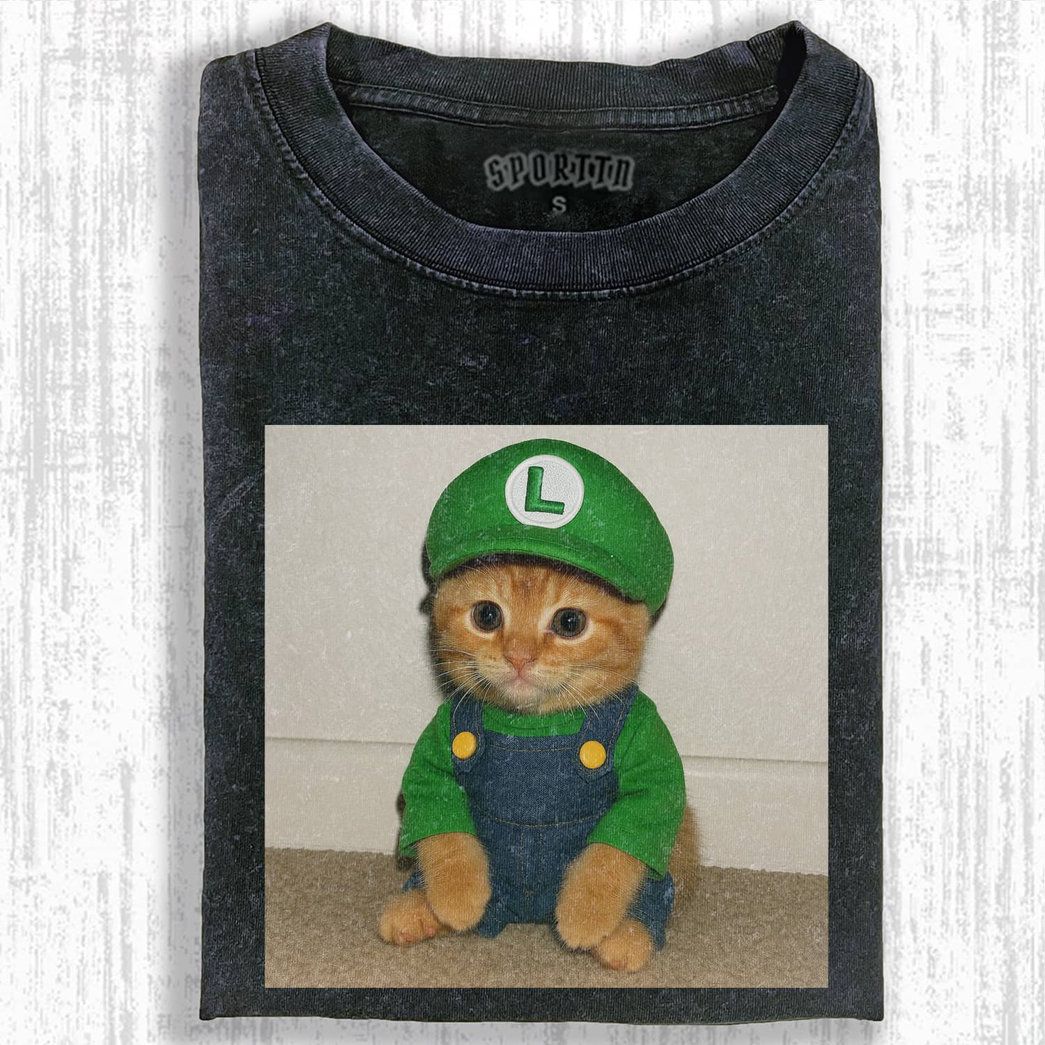 MARIO CATS MEMES T-SHIRT-ShawnCraft