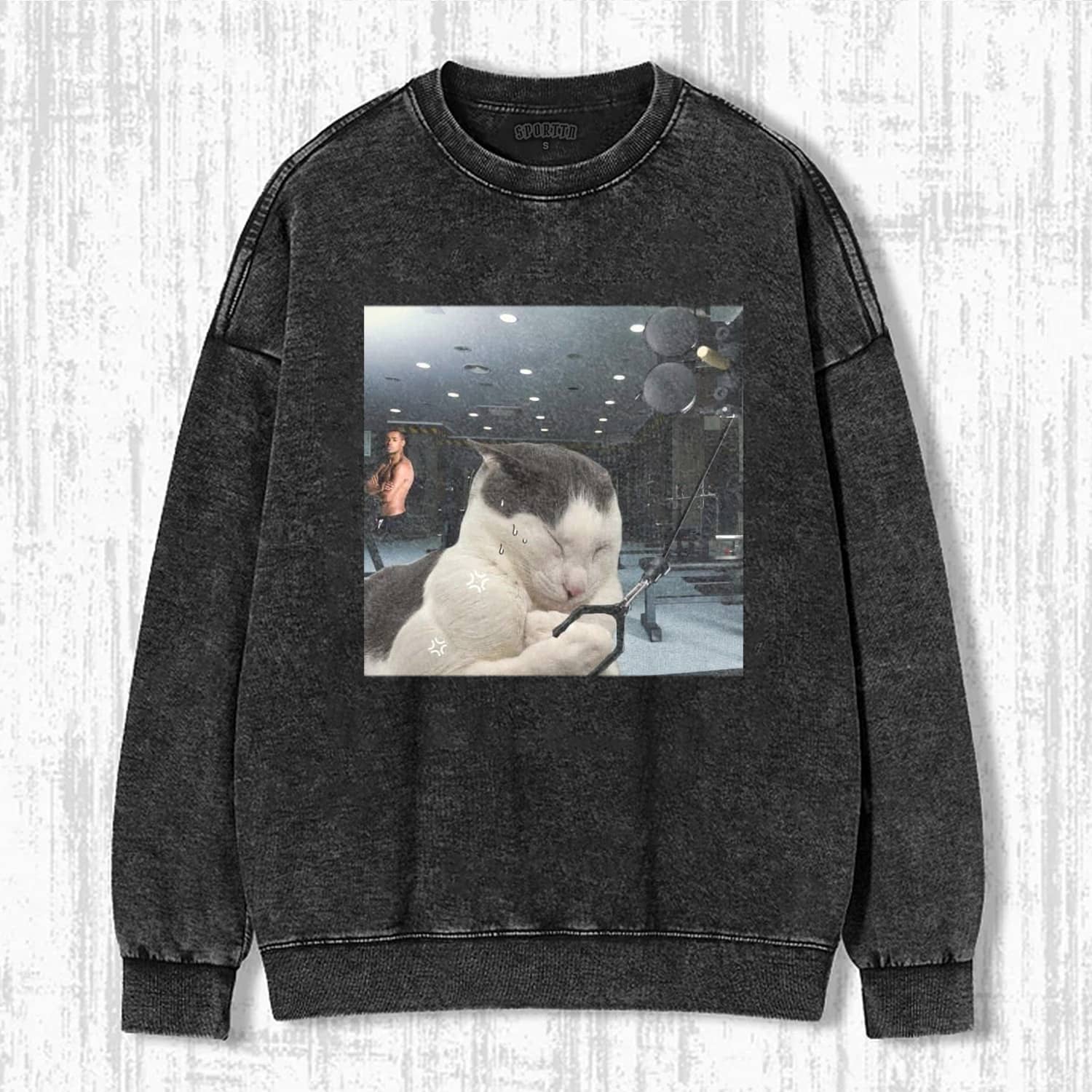 CAT MEME ICON SWEATSHIRTS-ShawnCraft