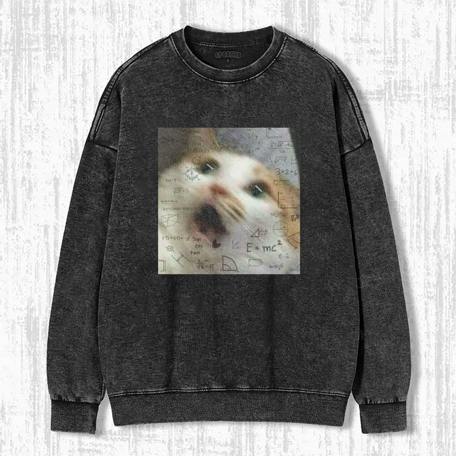 CAT MEME ICON SWEATSHIRTS-ShawnCraft
