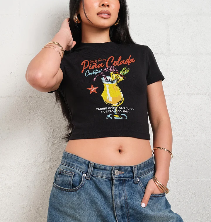 Pina Colada Baby Tee-ShawnCraft