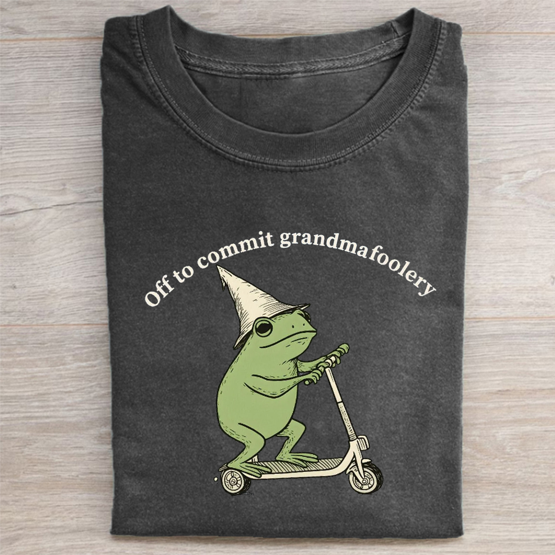 Funny Frog Grandma And Grandpa T-shirt-ShawnCraft