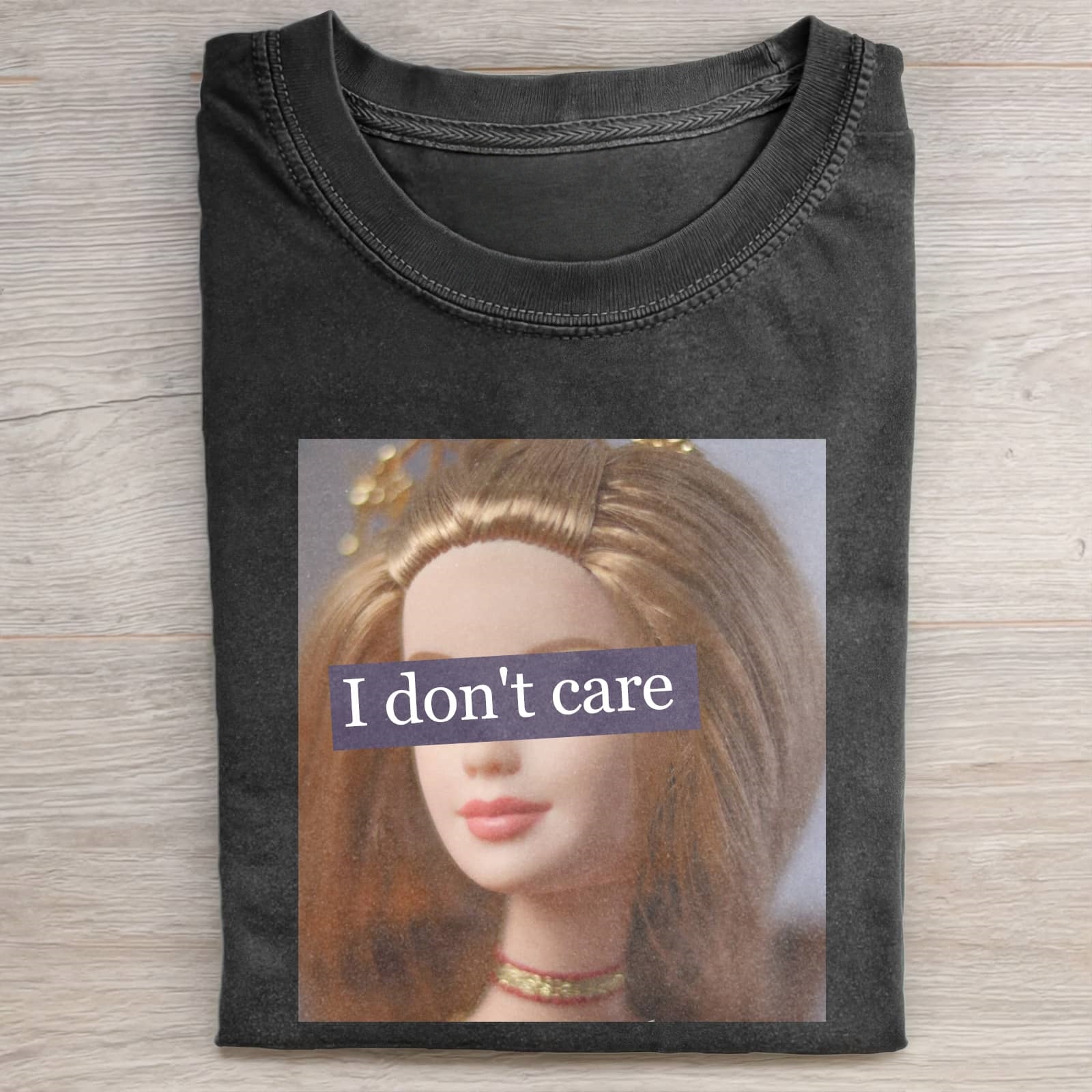 Funny Doll Face EMOJI MEME ICON T-SHIRT