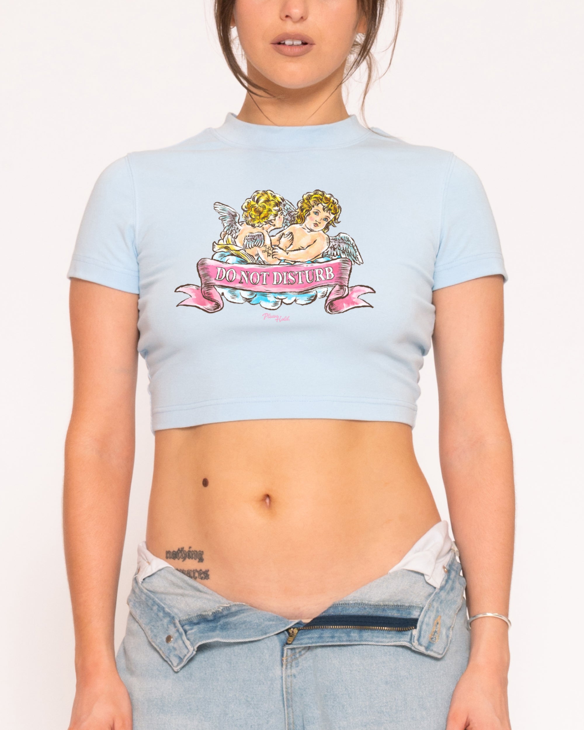 Do Not Disturb Baby Tee-ShawnCraft