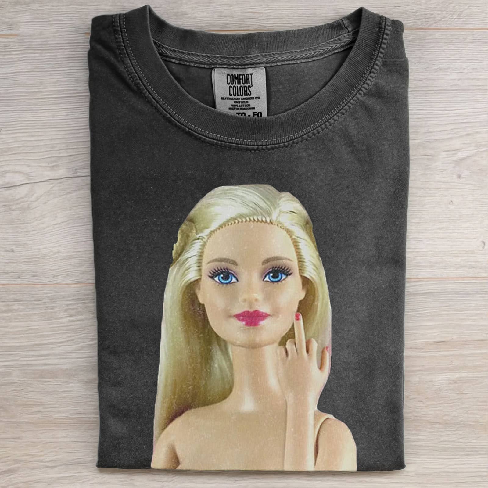 Funny Doll Face GIRL MEME T-SHIRT-ShawnCraft