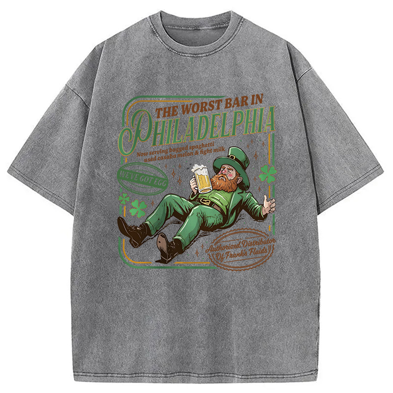 Paddy's Irish Pub Washed T-Shirt-ShawnCraft