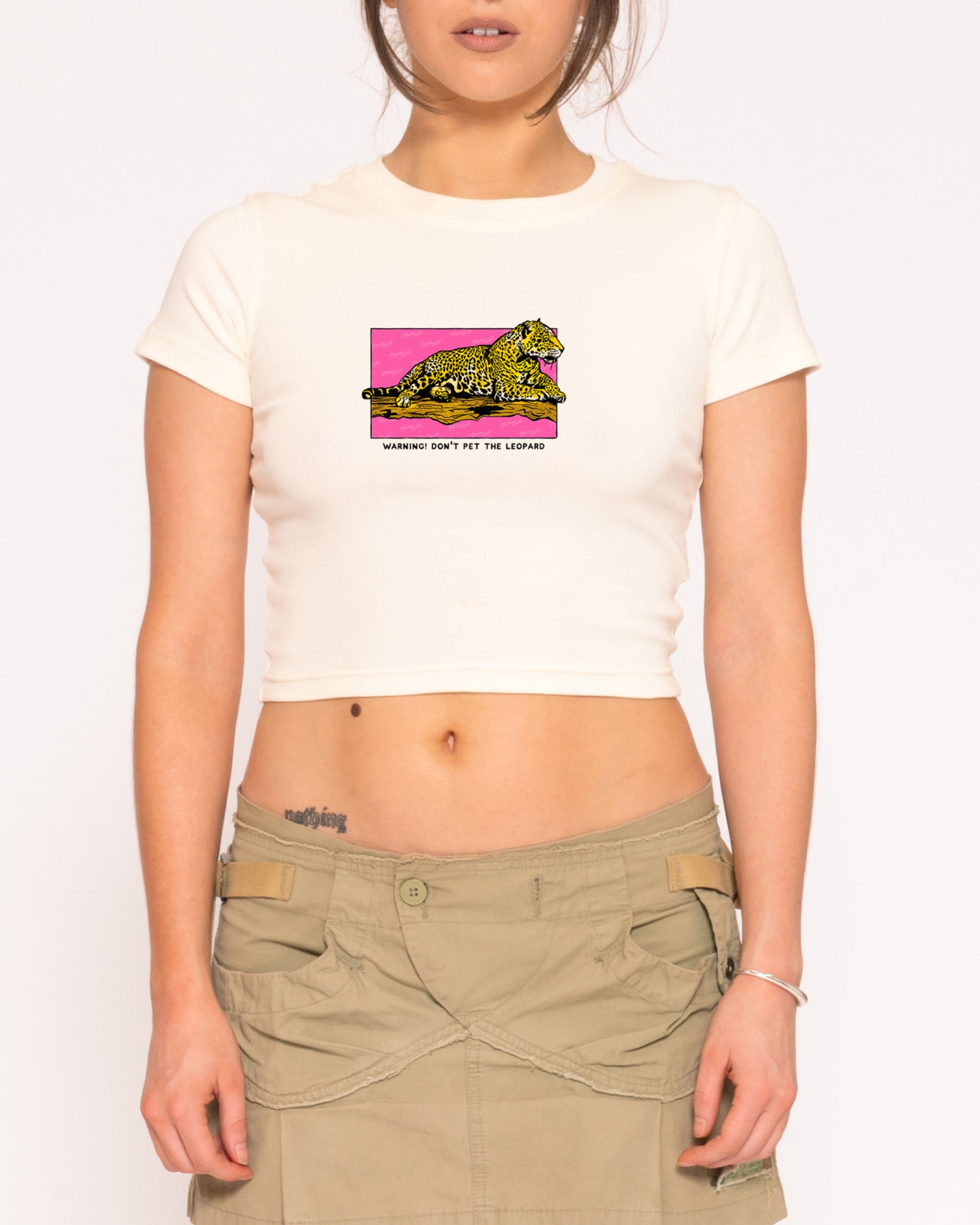 Warning! Don't Pet The Leopard Baby Tee-ShawnCraft