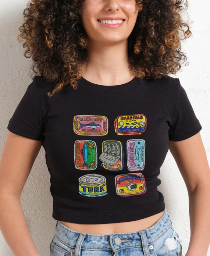 Canned Goods Baby Tee-ShawnCraft