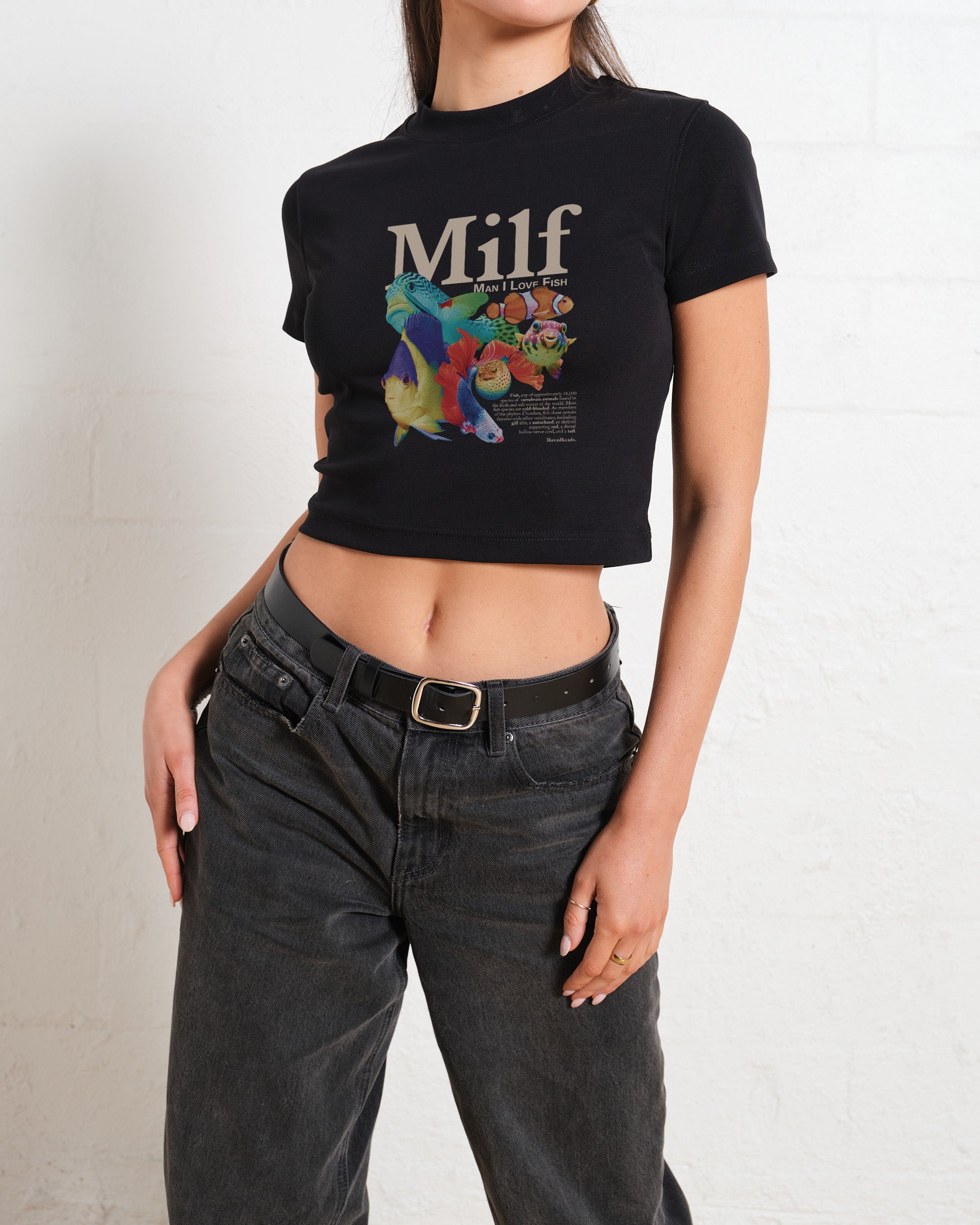 Man I Love Fish Baby Tee-ShawnCraft