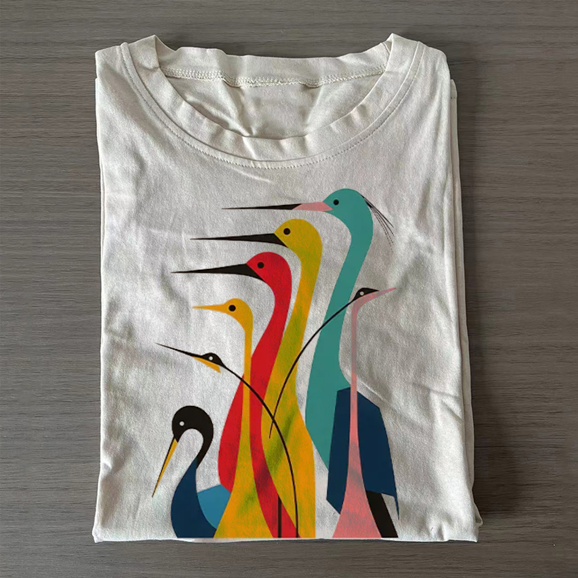 Various Types Of Cranes T-shirt-ShawnCraft