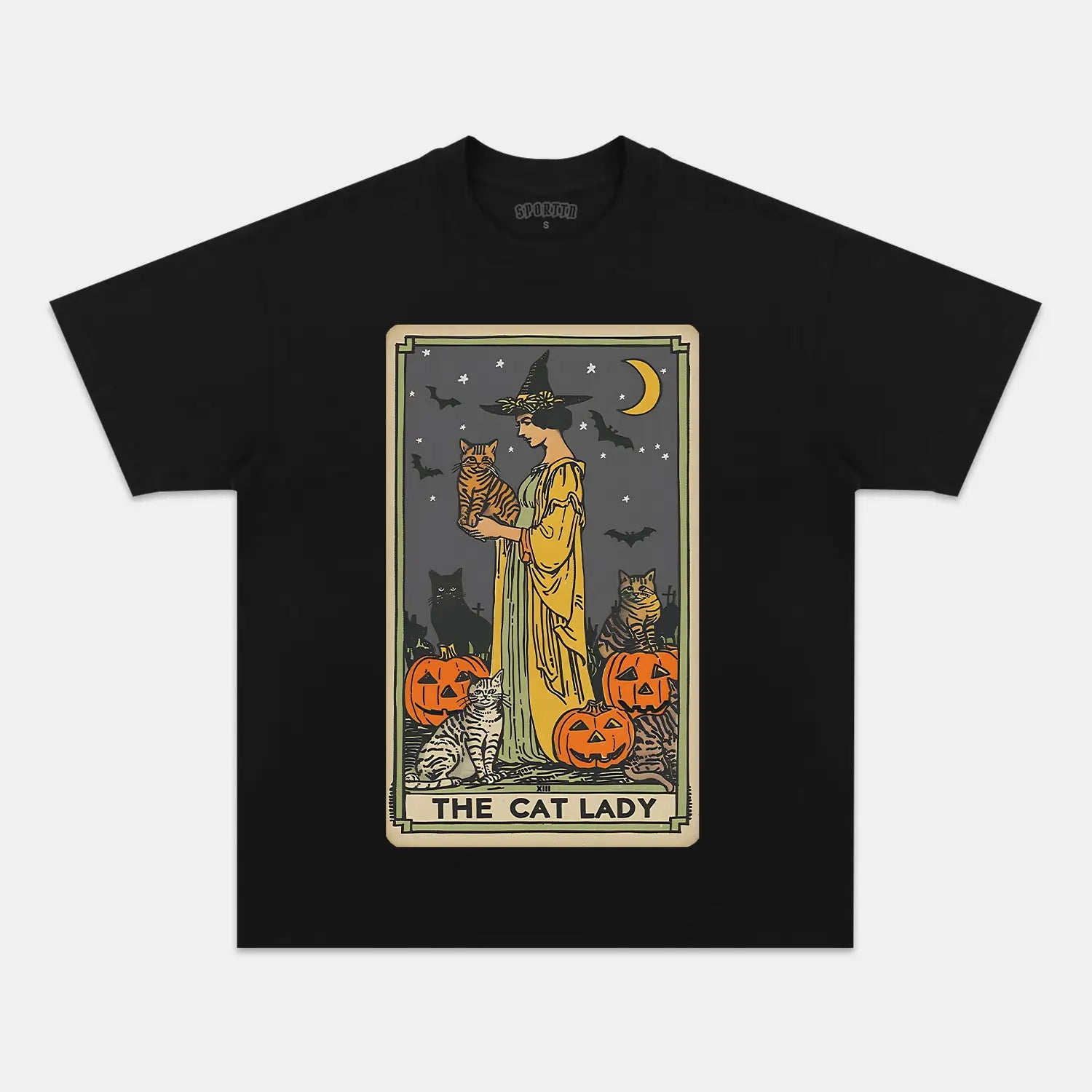 CAT LADY TAROT CARD SHIRT-ShawnCraft