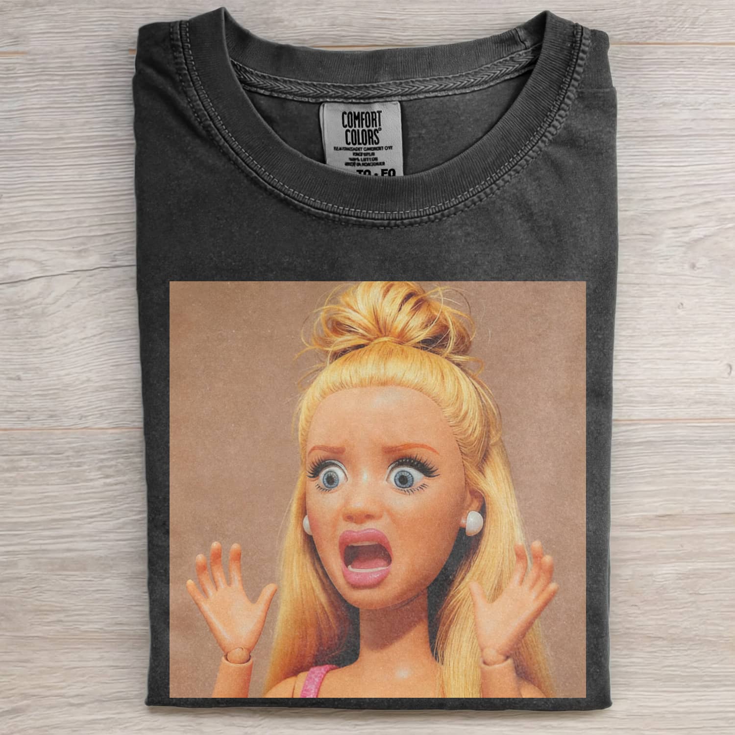 Funny Doll FaceCORE MEME MOOD ICON TEE-ShawnCraft