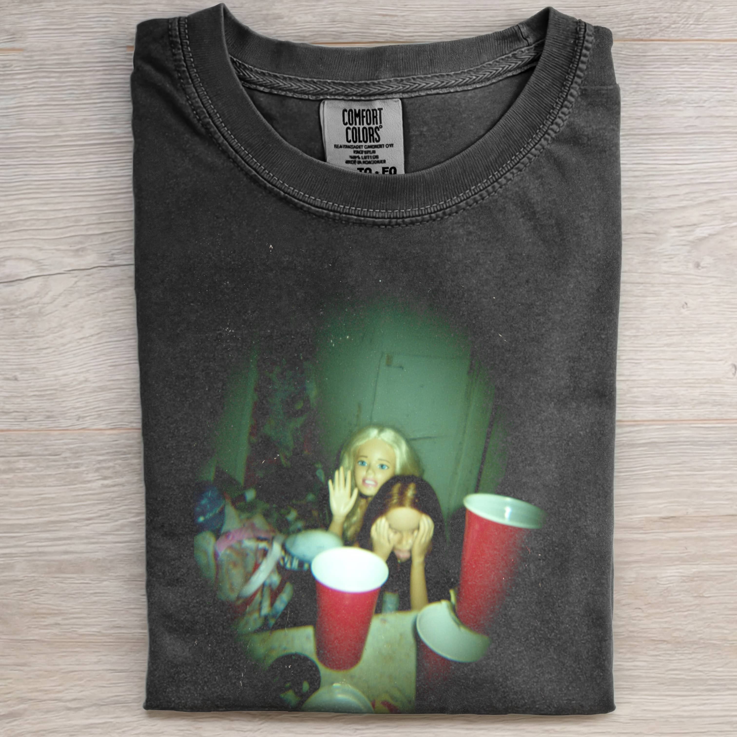 THE DILEMMA OF HAVING TWO Funny Doll FaceCORE TEE-ShawnCraft