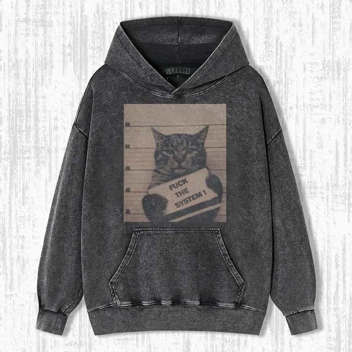 OUTLAW CAT SWEATSHIRTS & HOODIES-ShawnCraft