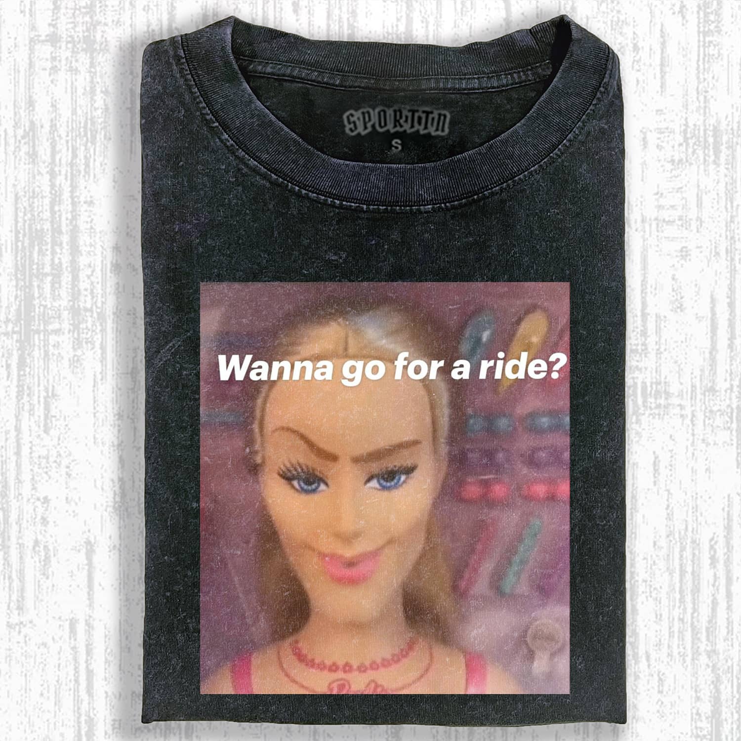 Funny Doll Face MEME ICON TEE-ShawnCraft