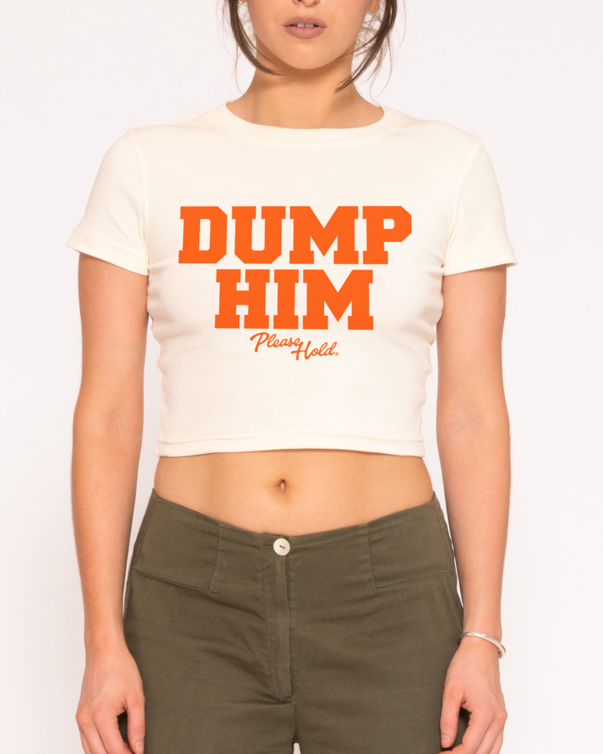 Dump Him Baby Tee-ShawnCraft