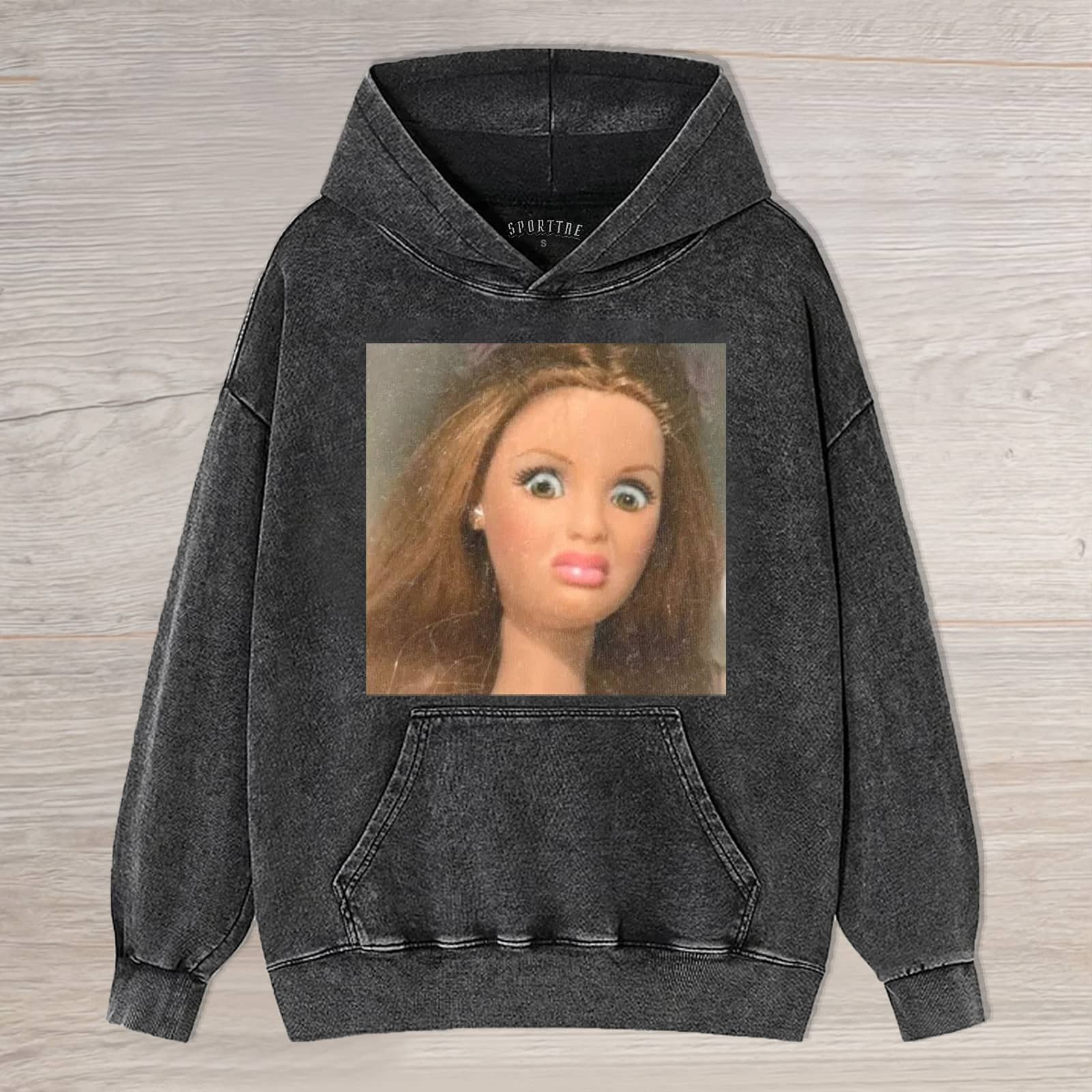 Funny Doll Face GIRL MEME HOODIES-ShawnCraft