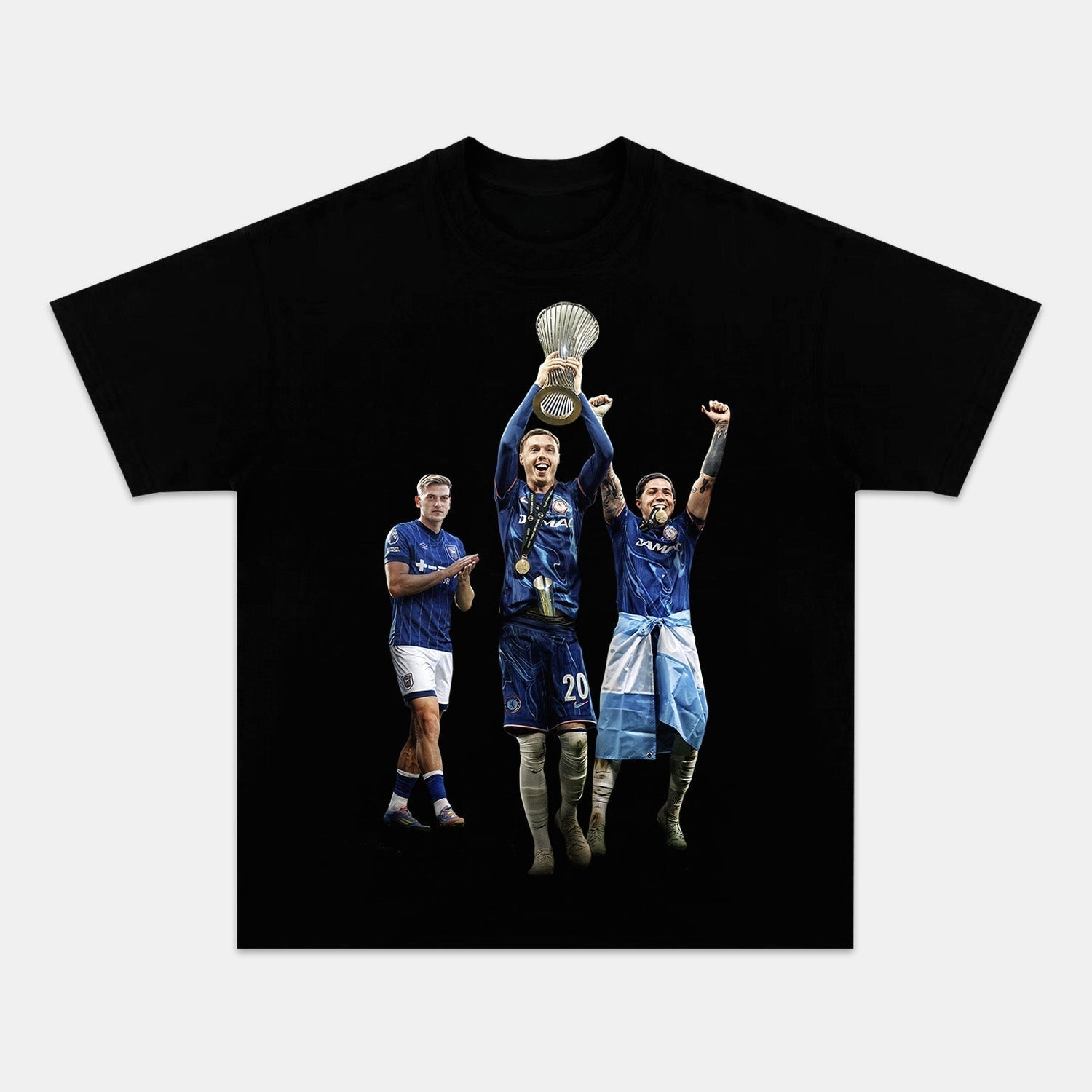 CHELSEA  CHAMPIONS IN EUROPE TEE 