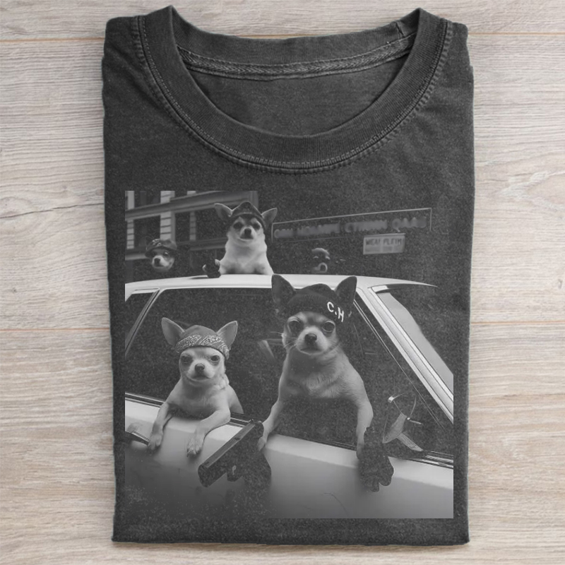 Chihuahua bang Meme T-shirt-ShawnCraft