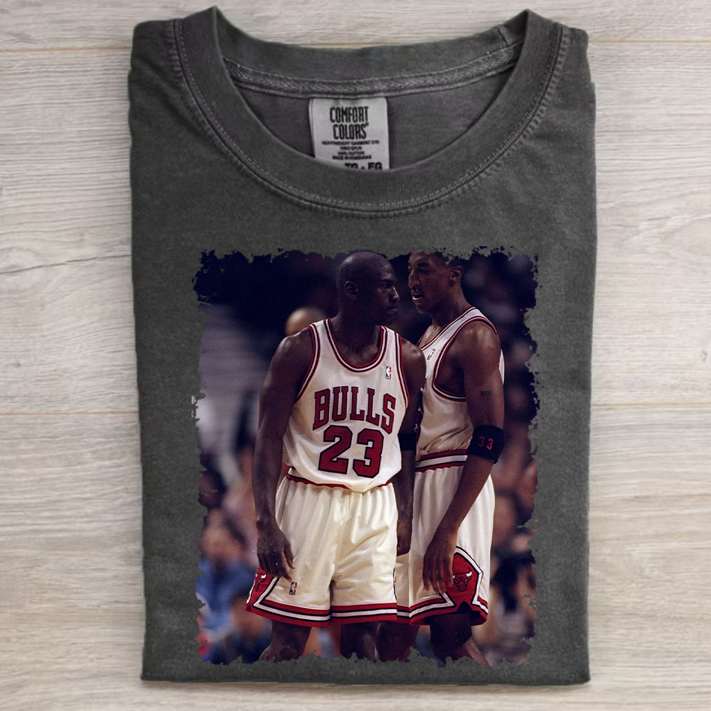 Basketball Retro Old Photo MJ T-Shirt