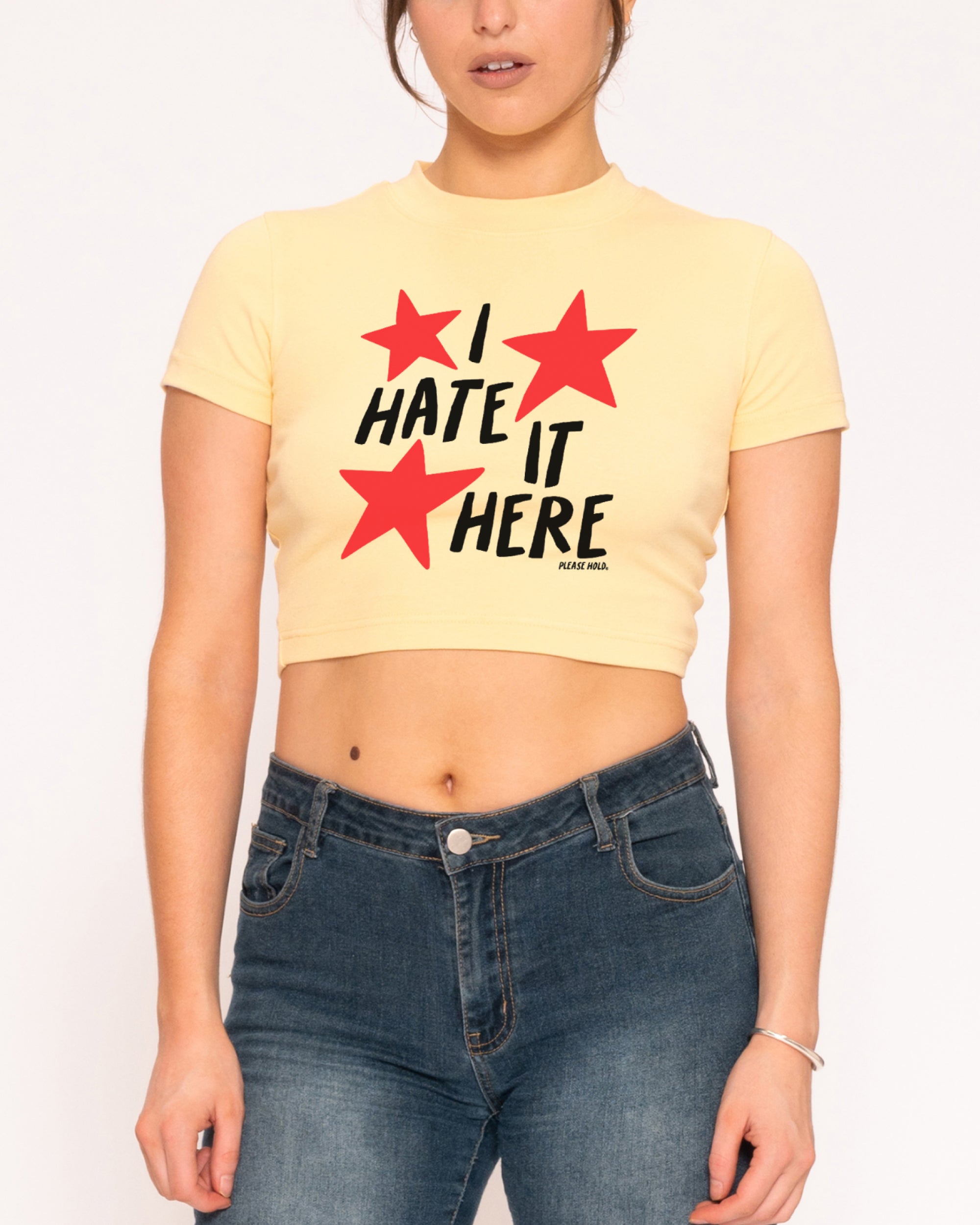 I Hate It Here Baby Tee-ShawnCraft