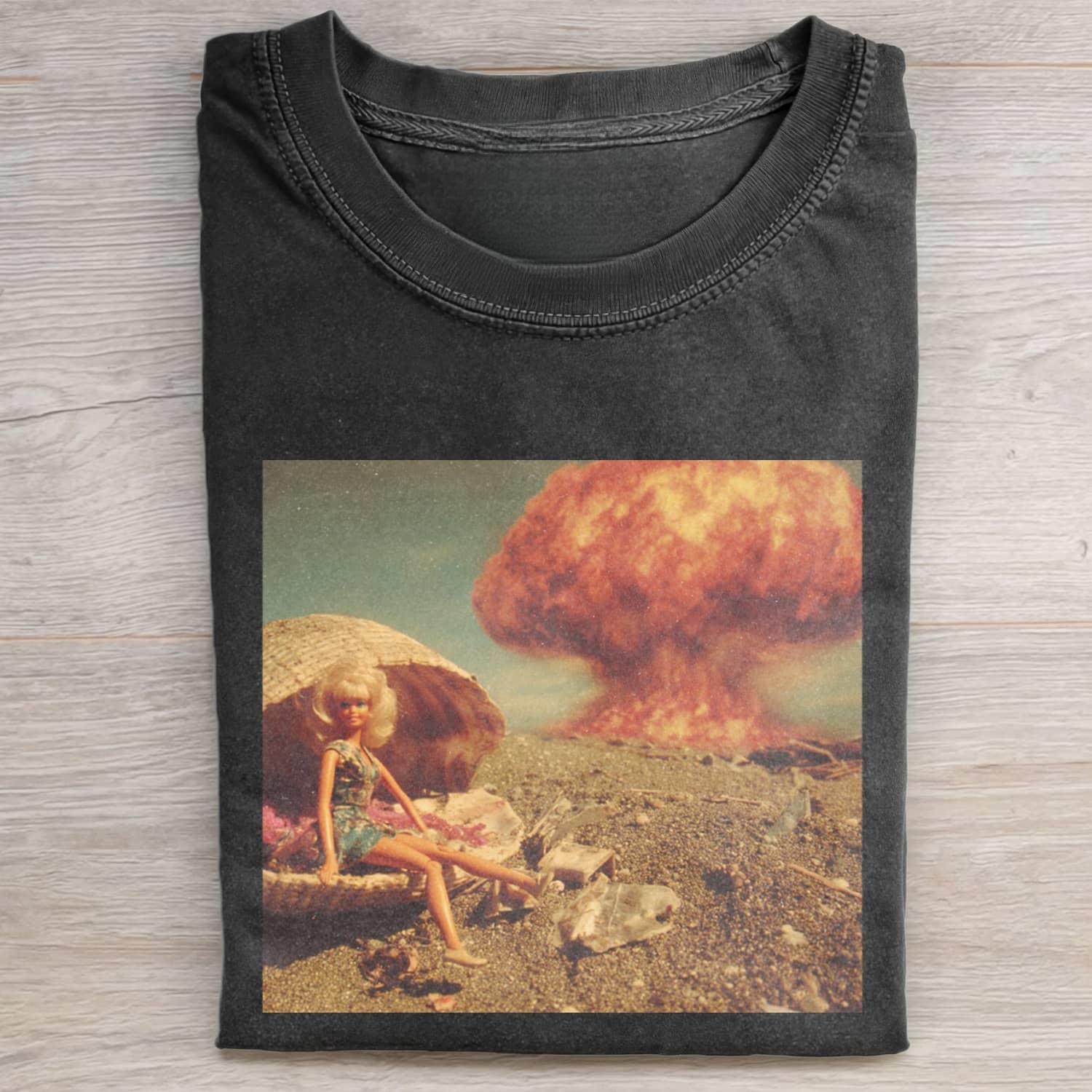 Funny Doll FaceCORE MEME MOOD ICON TEE