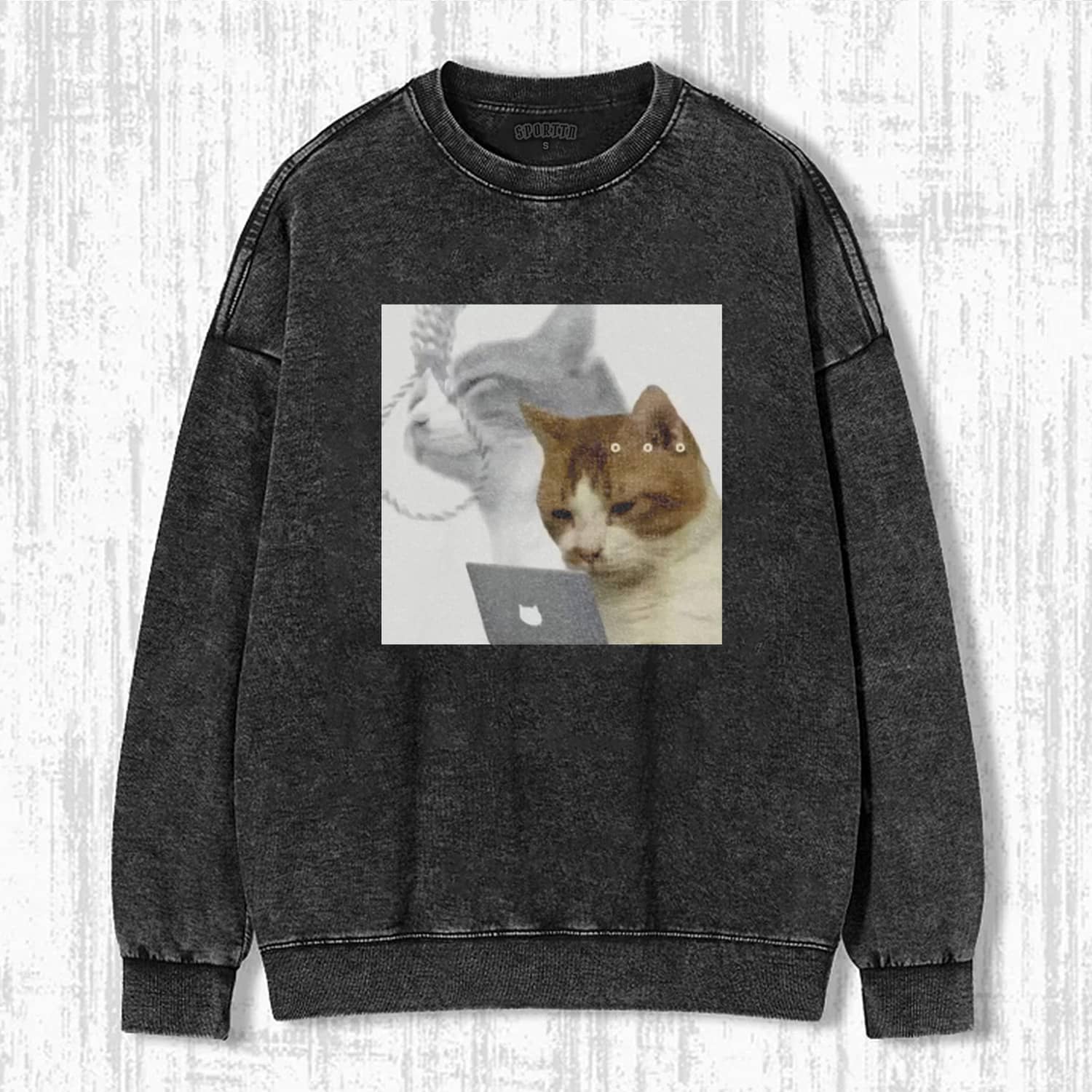CAT MEME ICON SWEATSHIRTS-ShawnCraft