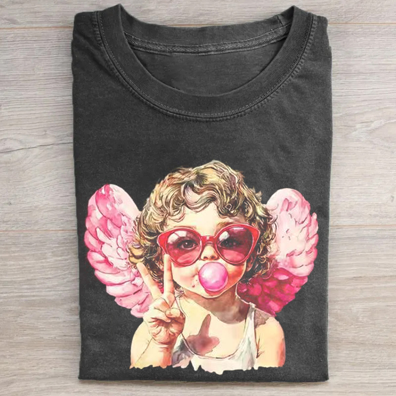 Retro Cupid T-shirt-ShawnCraft
