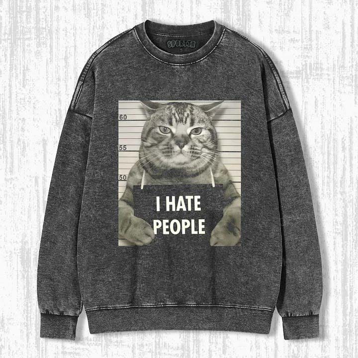 WACKY CAT SWEATSHIRTS & HOODIES-ShawnCraft