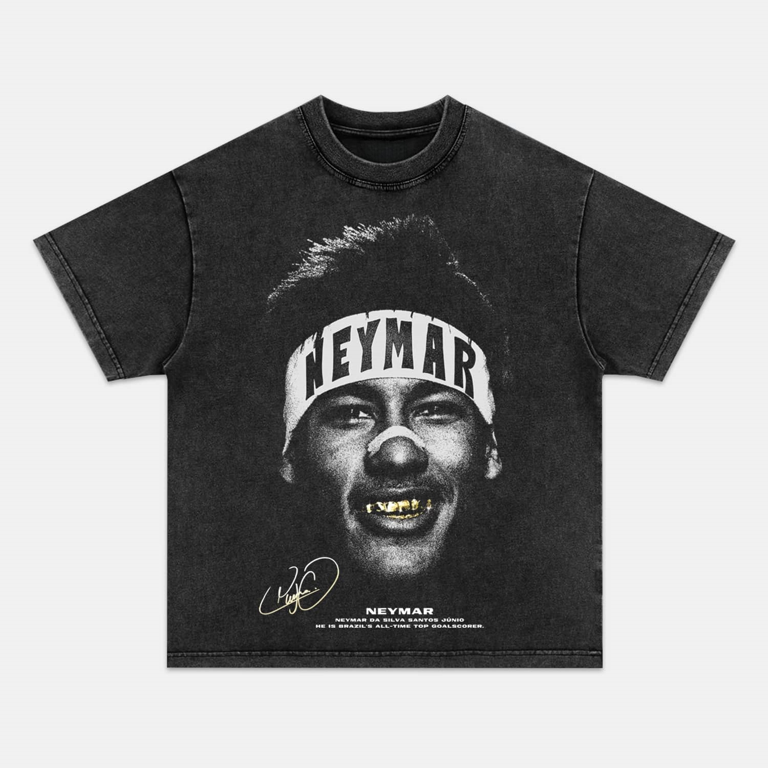 BRAZIL #10 STAR SIGNATURE GRAPHIC T-SHIRT