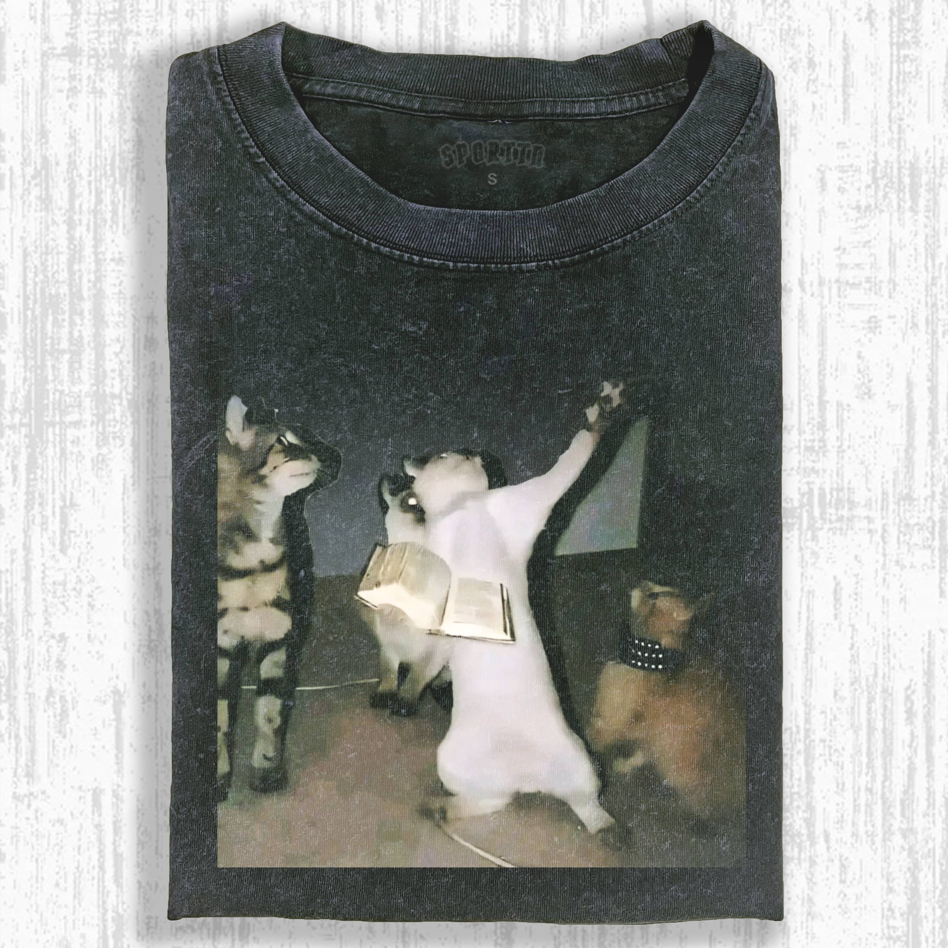WACKY CAT TEE. 7.18-ShawnCraft