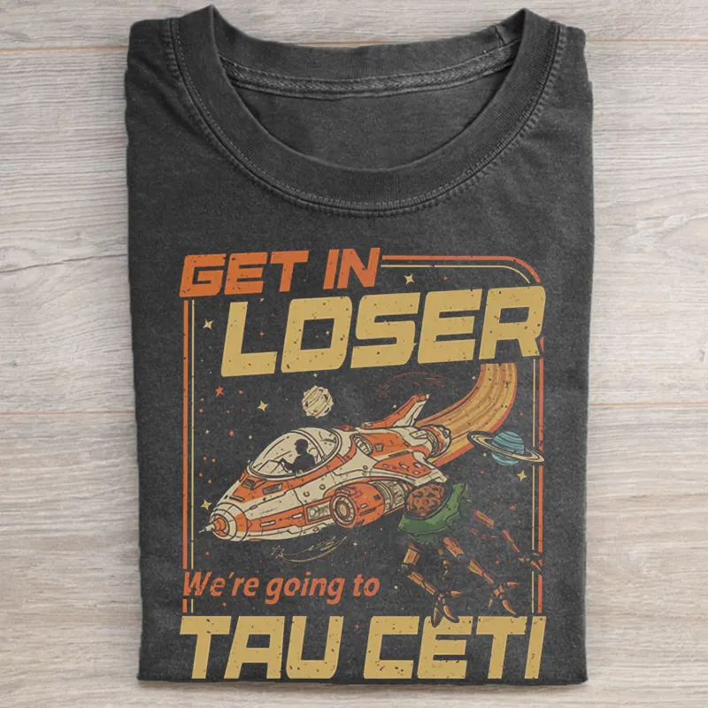Retro Space Adventure T-shirt