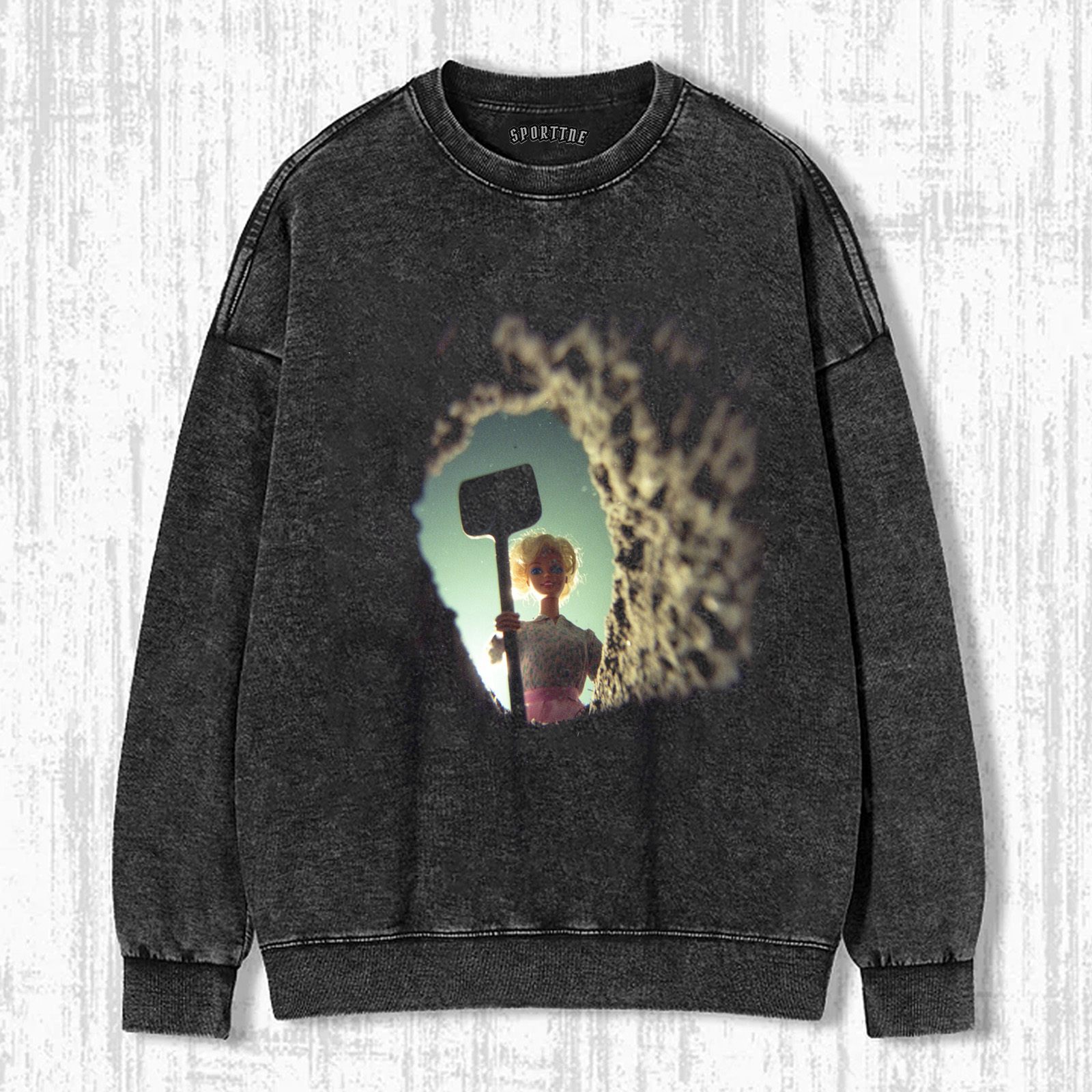 Funny Doll Face DIGGING TEE-ShawnCraft