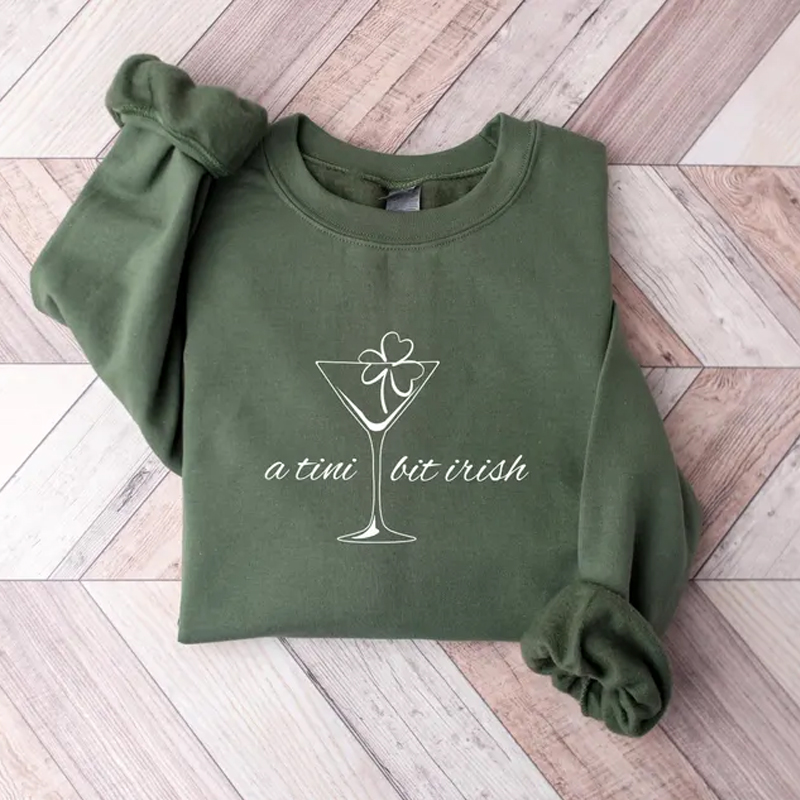 Lucky  St Patrick's Day Sweatshirt-ShawnCraft