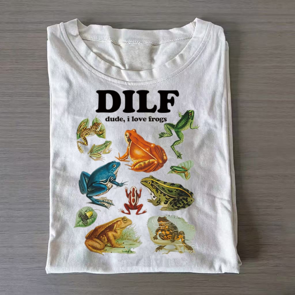 Dude I Love Frog T-Shirt