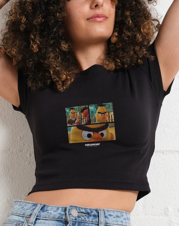 Angry Bert Baby Tee-ShawnCraft