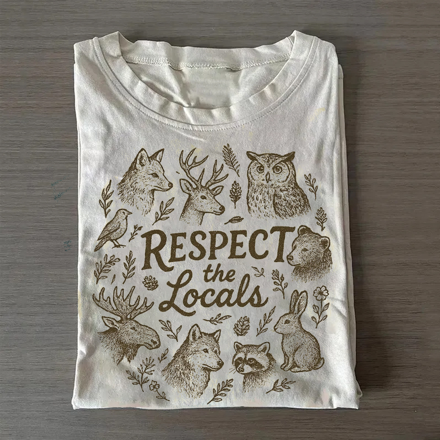 Respect The Locals T-shirt-ShawnCraft