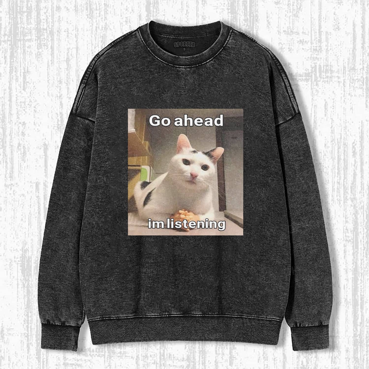CAT MEME ICON SWEATSHIRTS-ShawnCraft