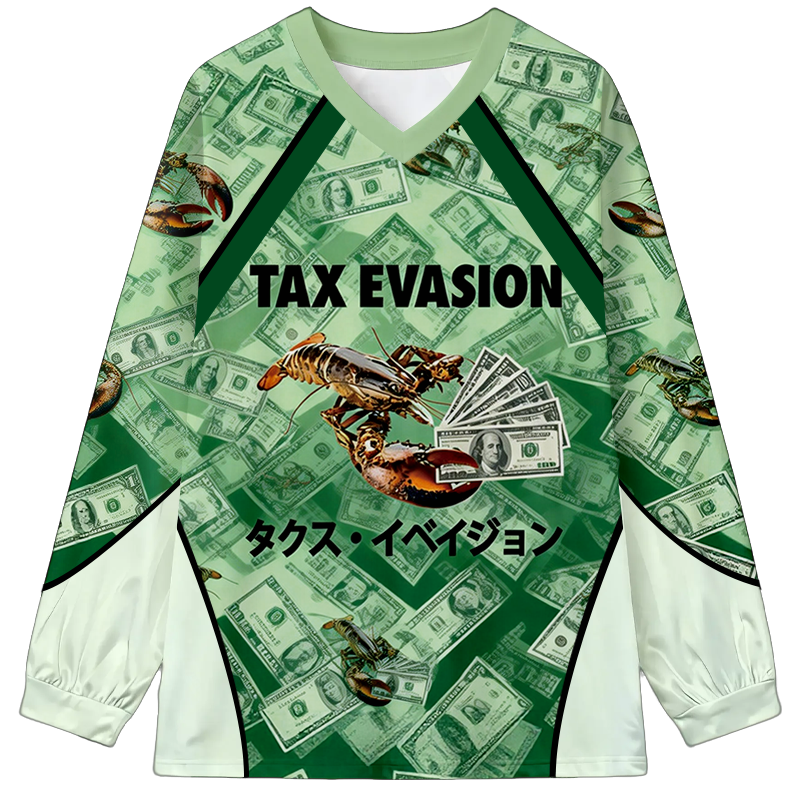 Tux Evasion Funny Long Sleeve Graphic Print T-Shirt-ShawnCraft