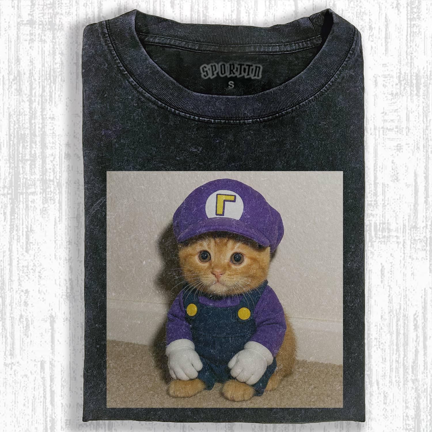 MARIO CATS MEMES T-SHIRT-ShawnCraft
