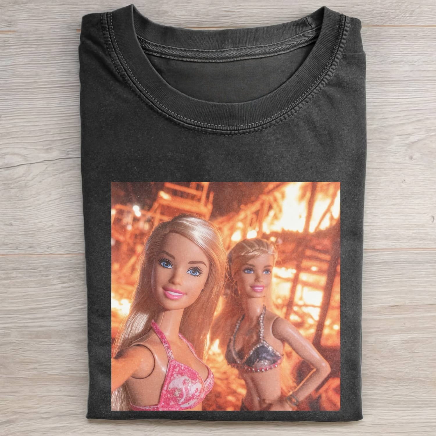 Funny Doll FaceCORE MEME MOOD ICON TEE