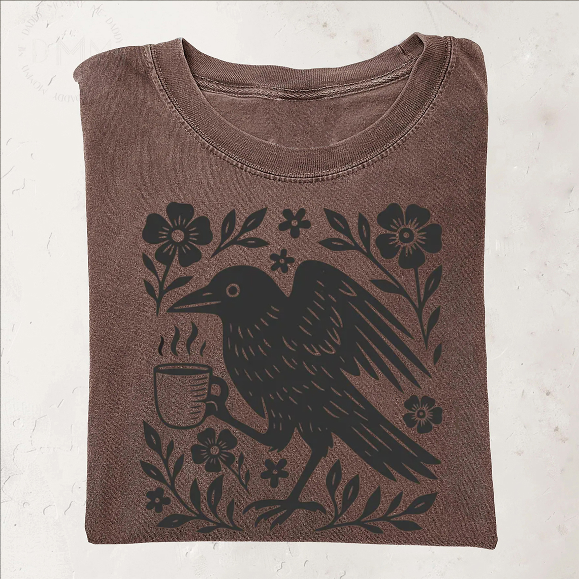 Boho Crow T-shirt-ShawnCraft