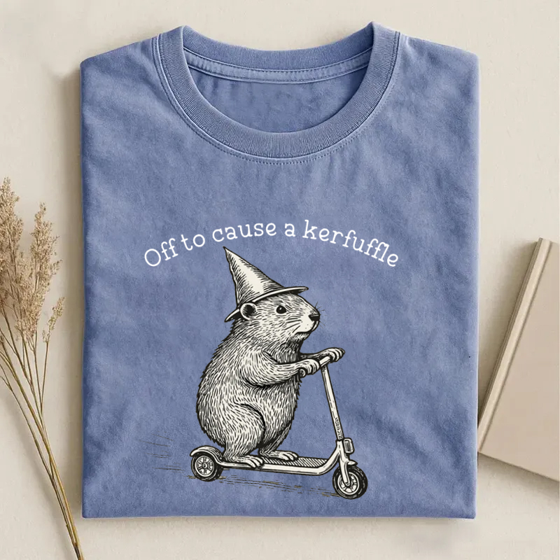 Off To Cause A Kerfuffle T-Shirt-ShawnCraft