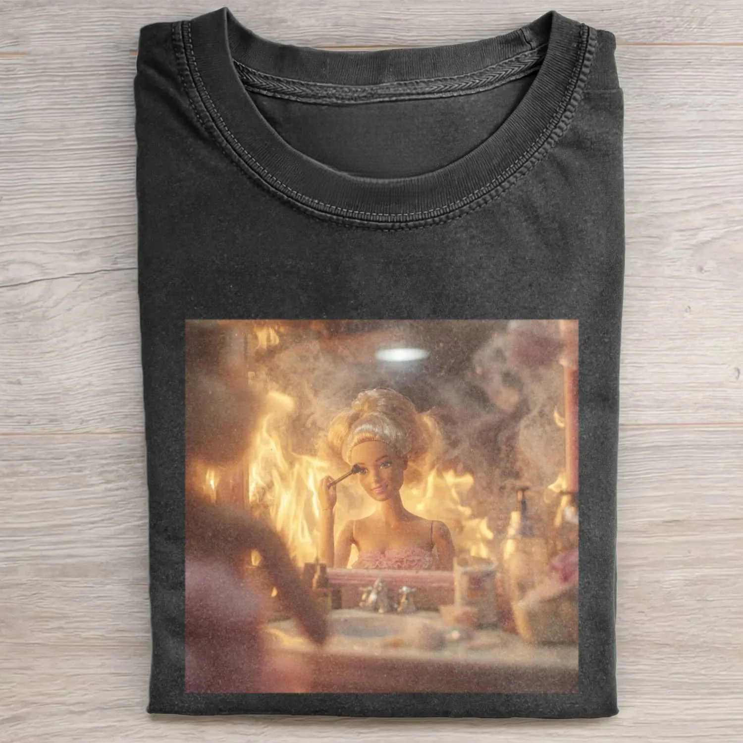 Funny Doll FaceCORE MEME MOOD ICON TEE