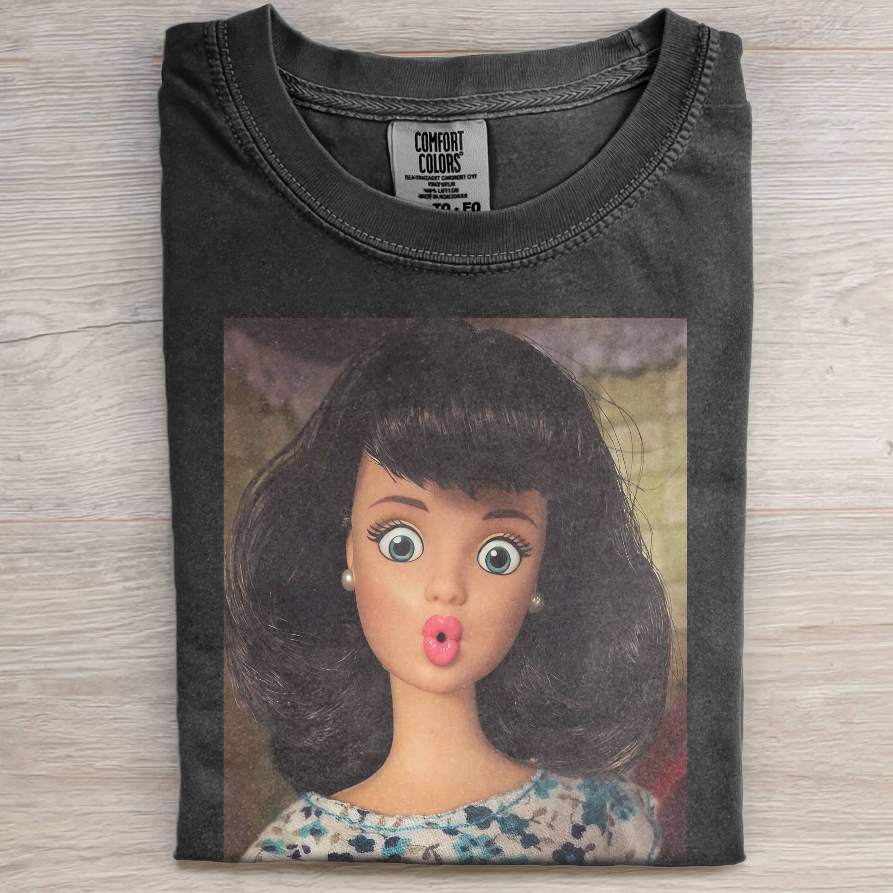 SURPRISINGLY UNIQUE Funny Doll FaceCORE T-SHIRT-ShawnCraft