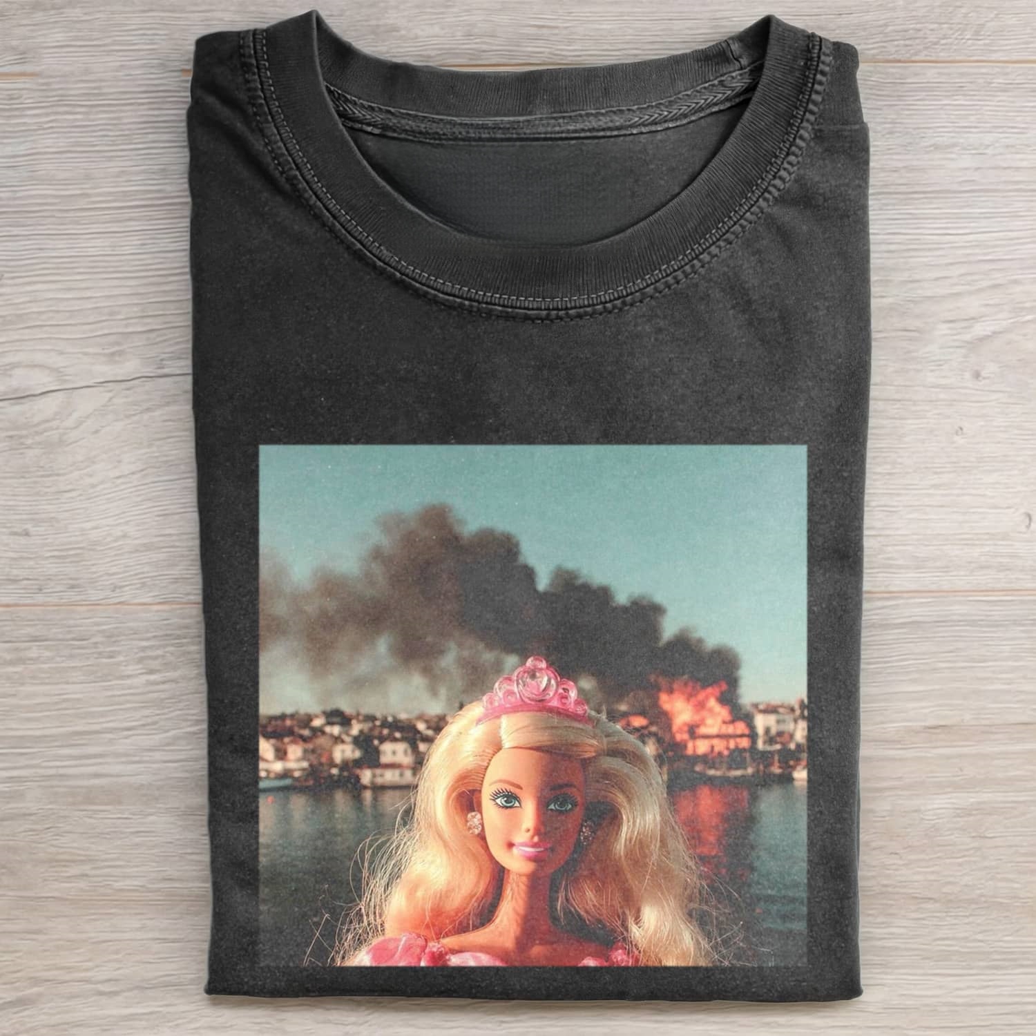 Funny Doll FaceCORE MEME MOOD ICON TEE