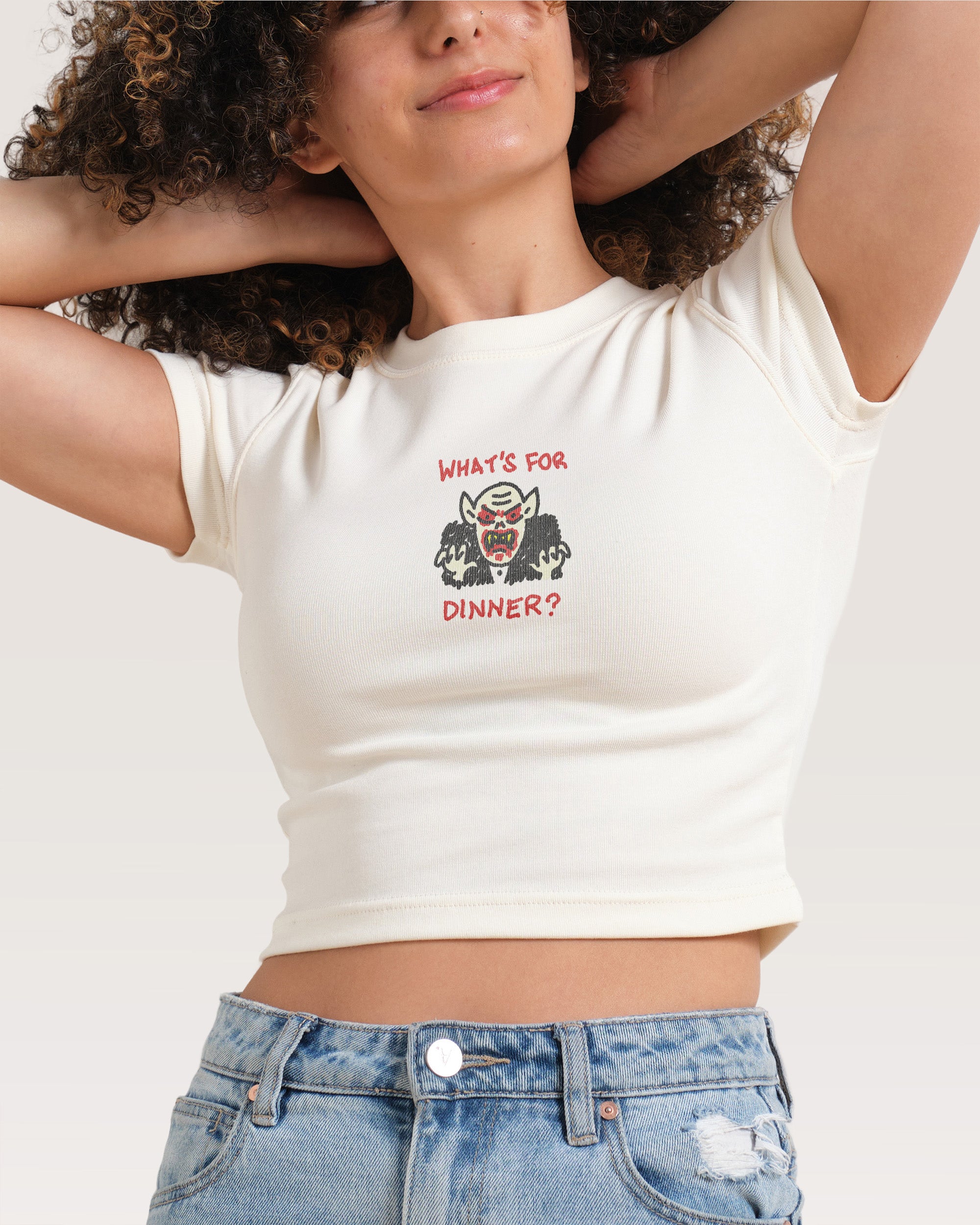 What's For Dinner? Baby Tee-ShawnCraft