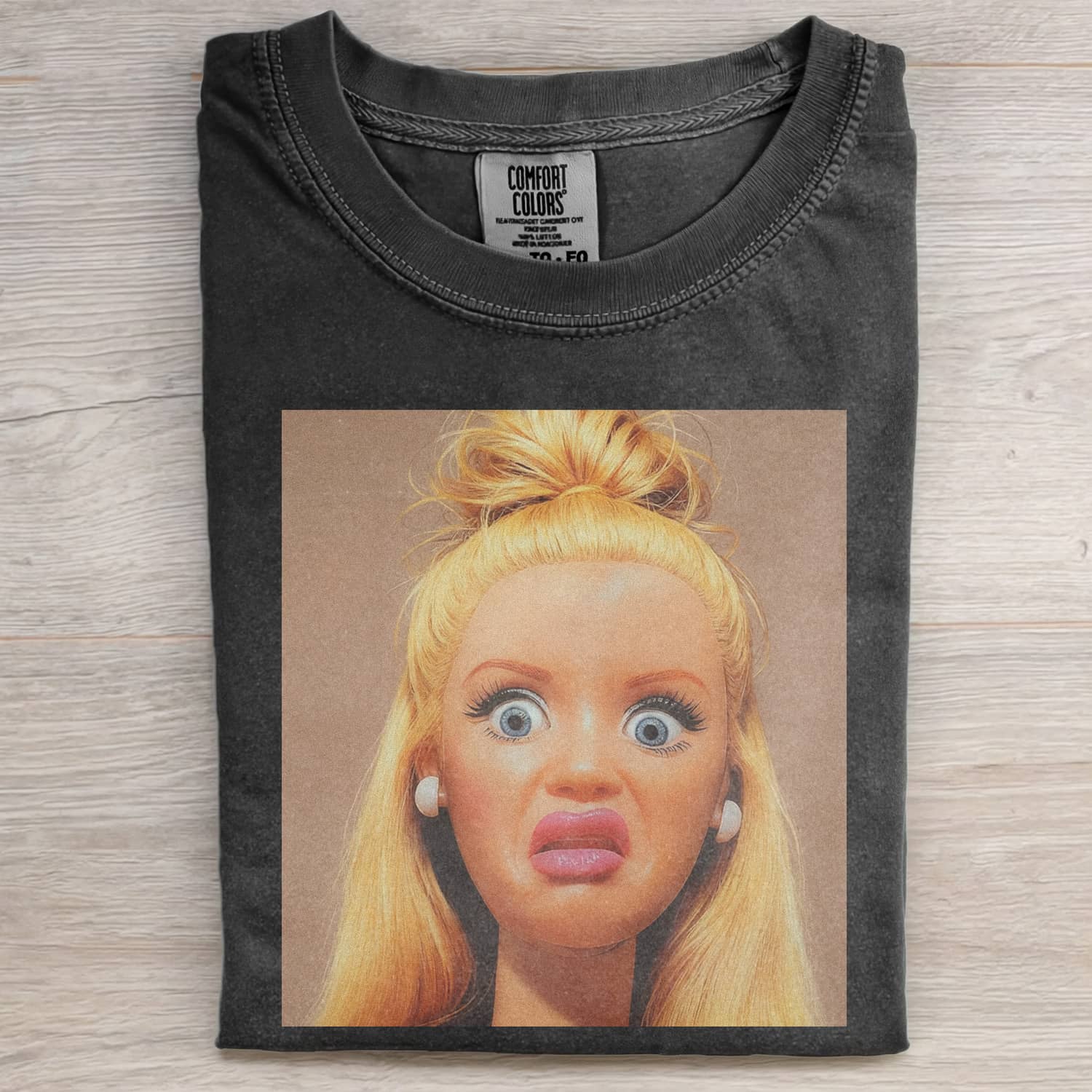 Funny Doll Face MEME ICON TEE-ShawnCraft