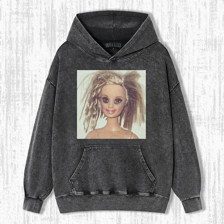 DOLL GIRL MEME SWEATSHIRTS & HOODIES-ShawnCraft